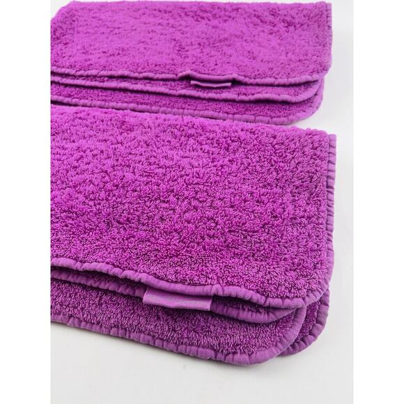 Abyss Hand Towels Pink Fuschia Orchid Egyptian Cotton Bath Mat Rug Portugal Long - Picture 2 of 11